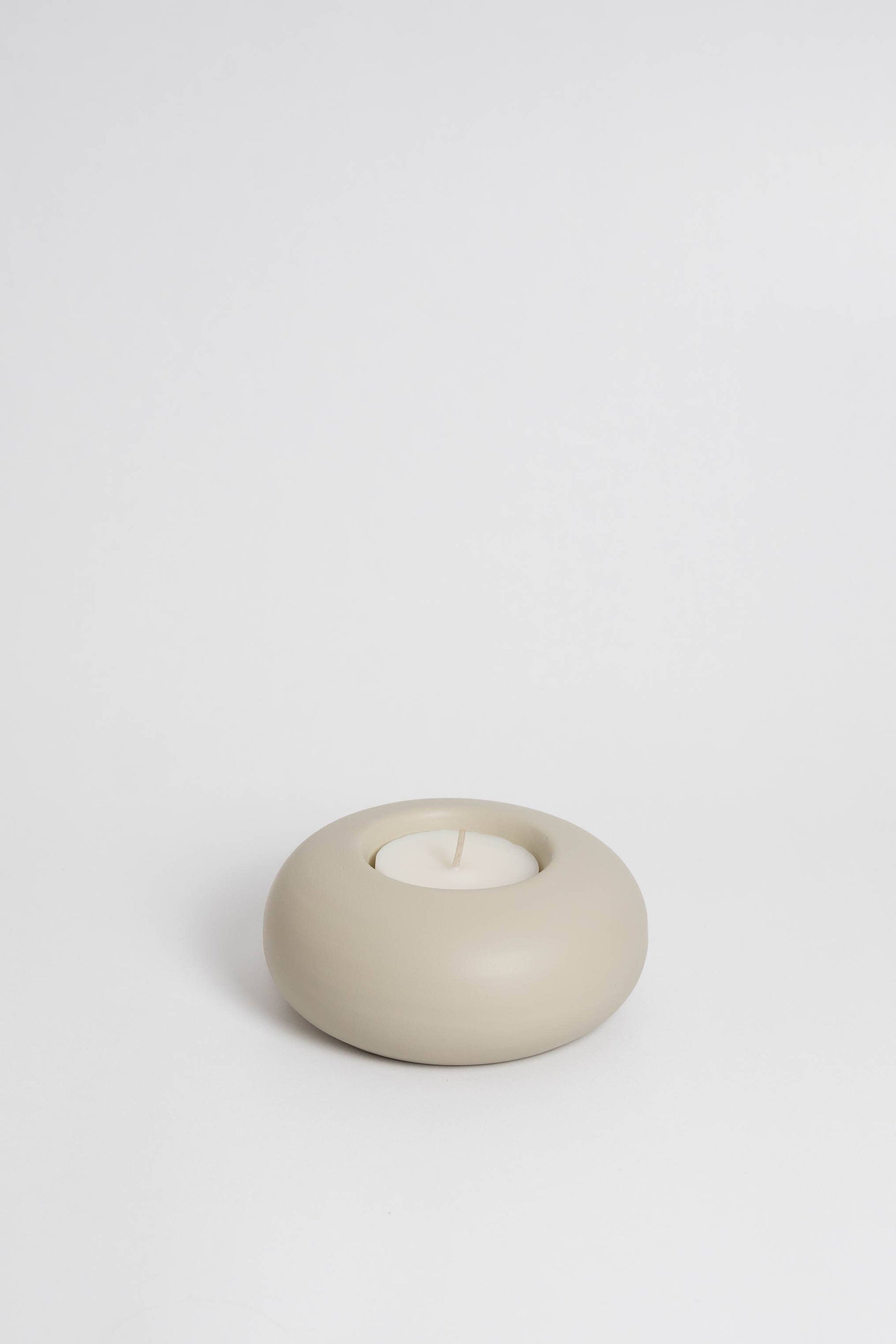 Candelabro Dúo Beige