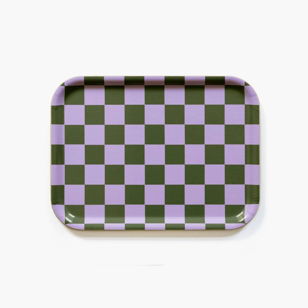 BANDEJA RECTANGULAR CHECKER