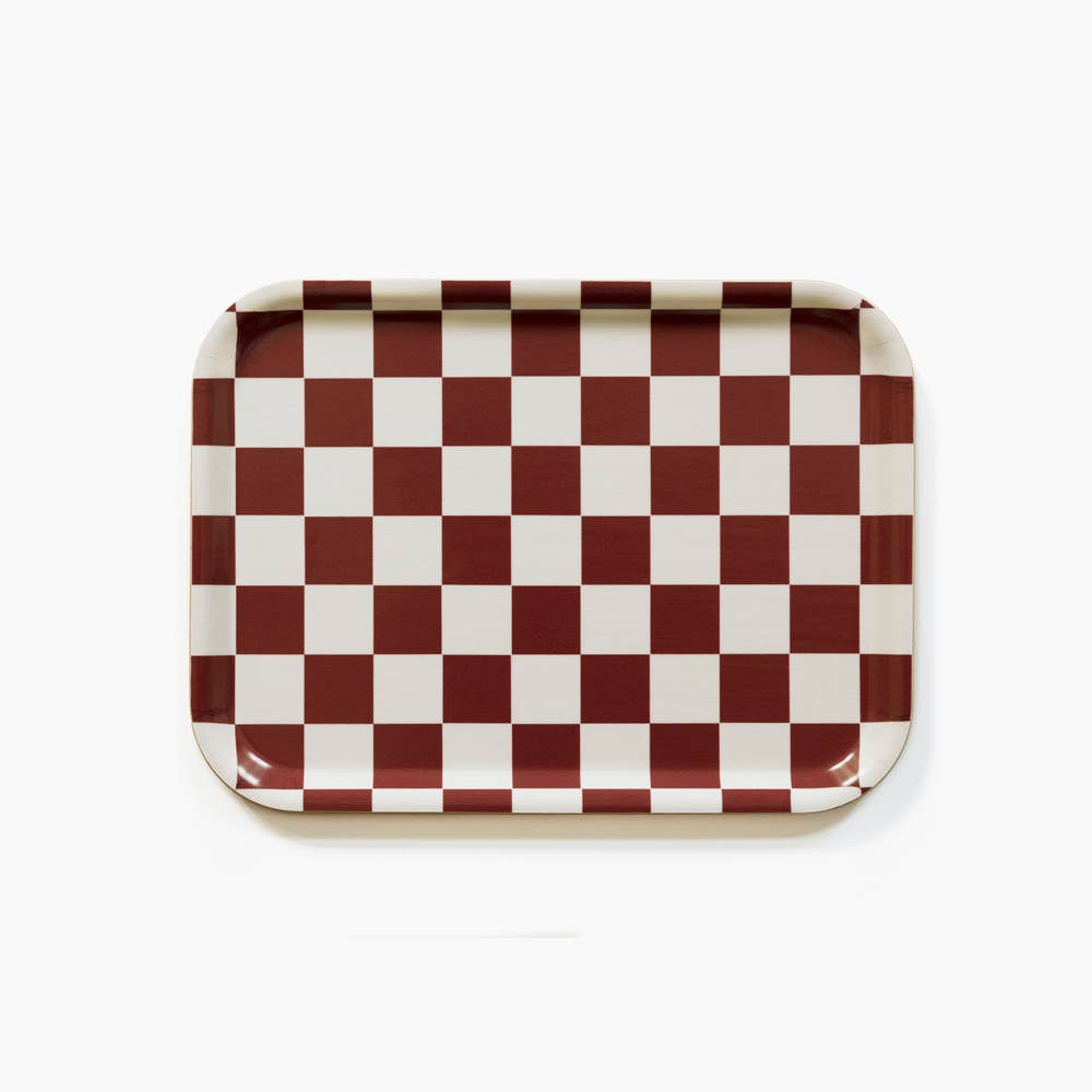 BANDEJA RECTANGULAR CHECKER
