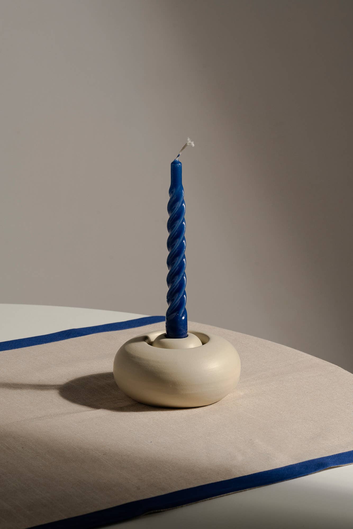 Candelabro Dúo Beige