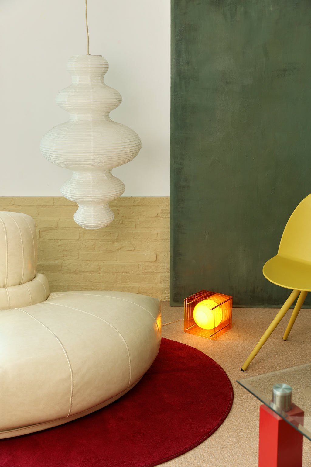 LOP CUADRADA NARANJA