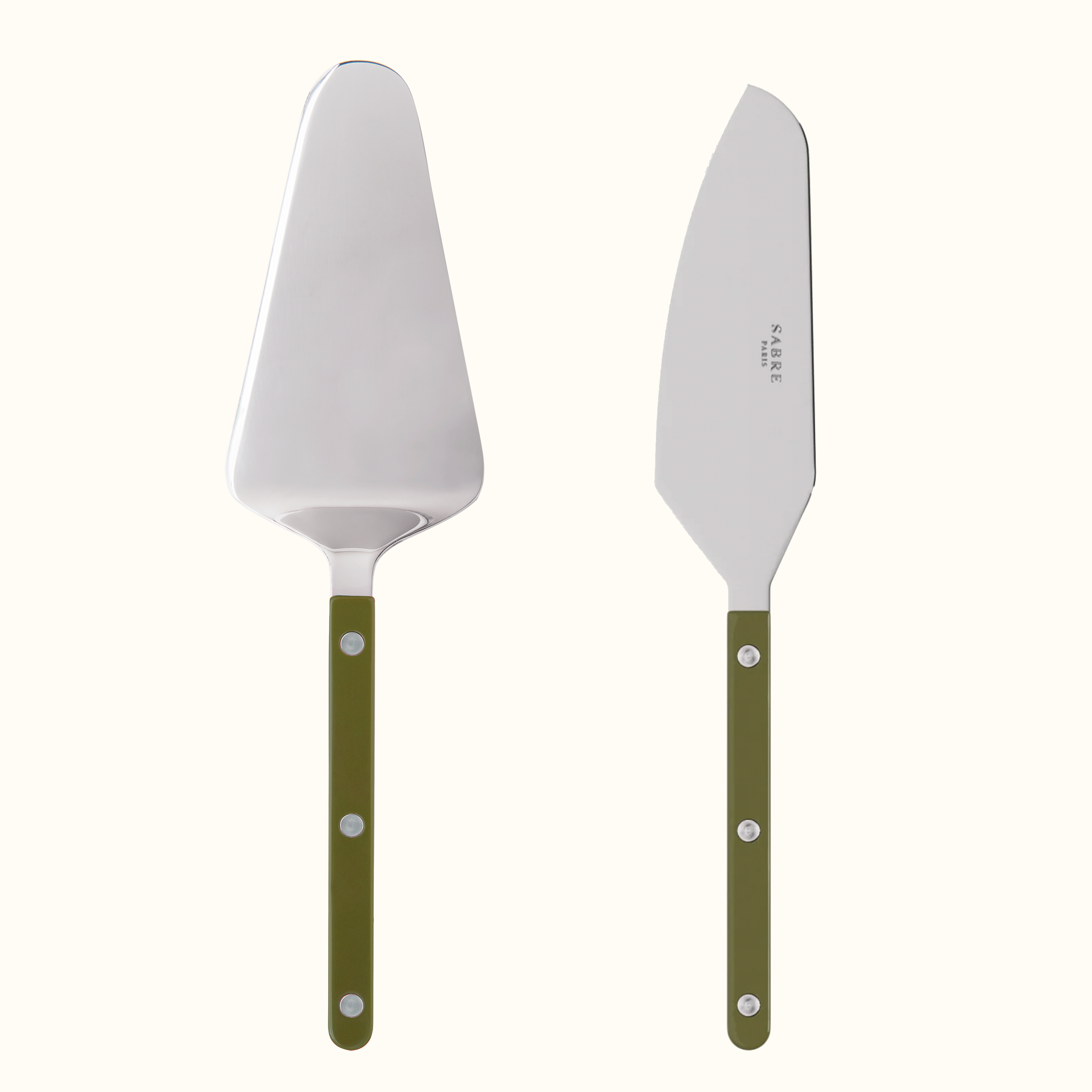 SET SERVIDORES DE TARTA VERDE FERN