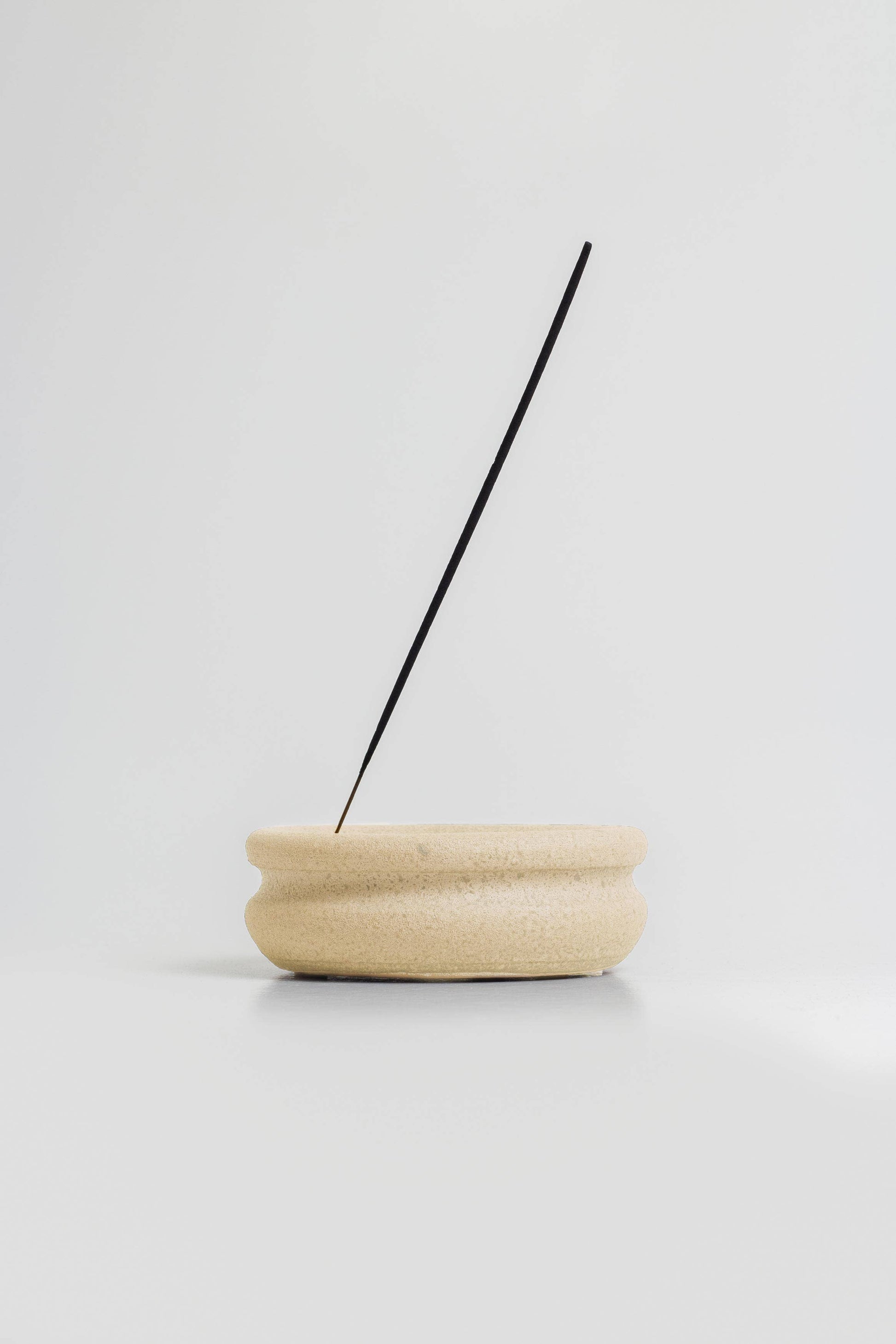 Porta Incienso Beige